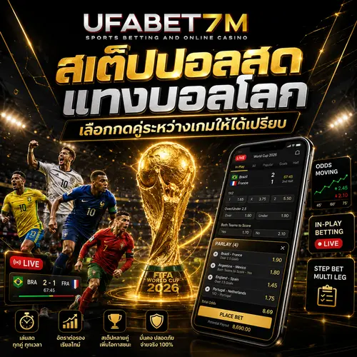 สเต็ปบอลสด แทงบอลโลก เลือกกดคู่ระหว่างเกมให้ได้เปรียบ